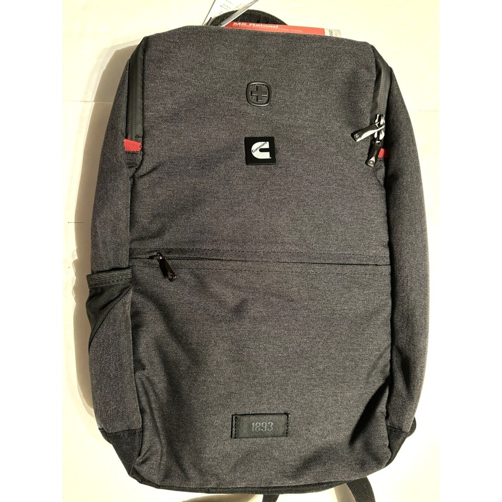 Wenger MX Reload LapTop Backpack 1893 w/ Tablet Pocket  14'' heather grey 611643